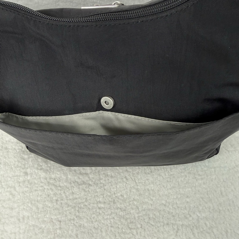Baggallini Everyplace Black Lightweight Nylon Crossbody Shoulder Bag Purse - Picture 8 of 16